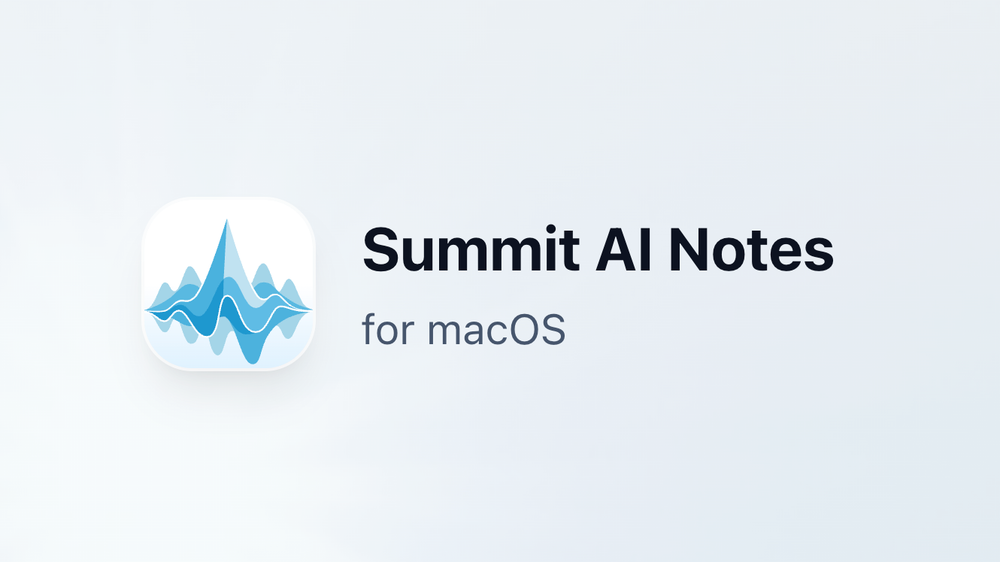 Summit: AI Note Taker