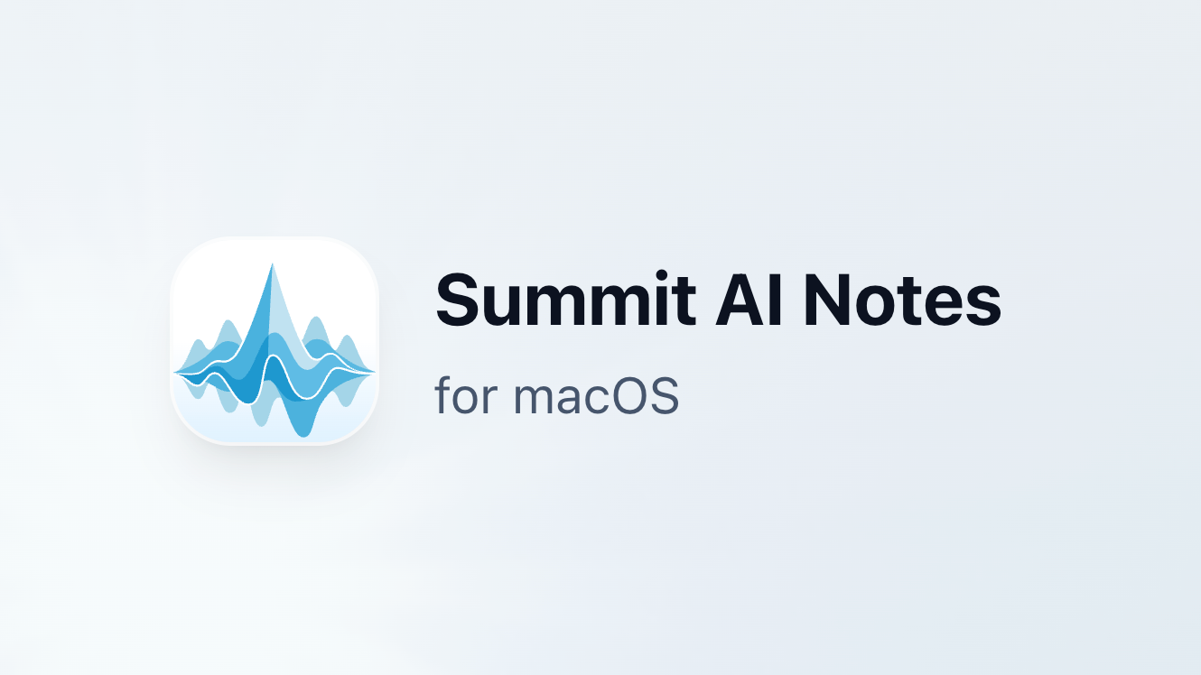 Summit: AI Note Taker