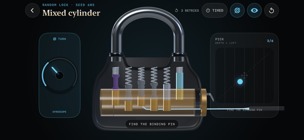 Unlokee - lock picking game